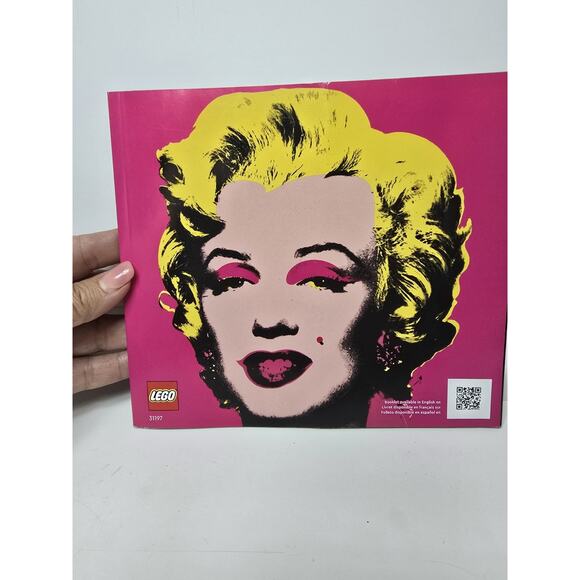 LEGO Art 31197 Andy Warhol's Marilyn Monroe INSTRUCTION MANUAL ONLY - Picture 1 of 3